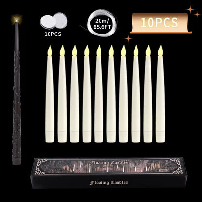 Floating Candles with Wand Halloween Decoration Trendsbuy!