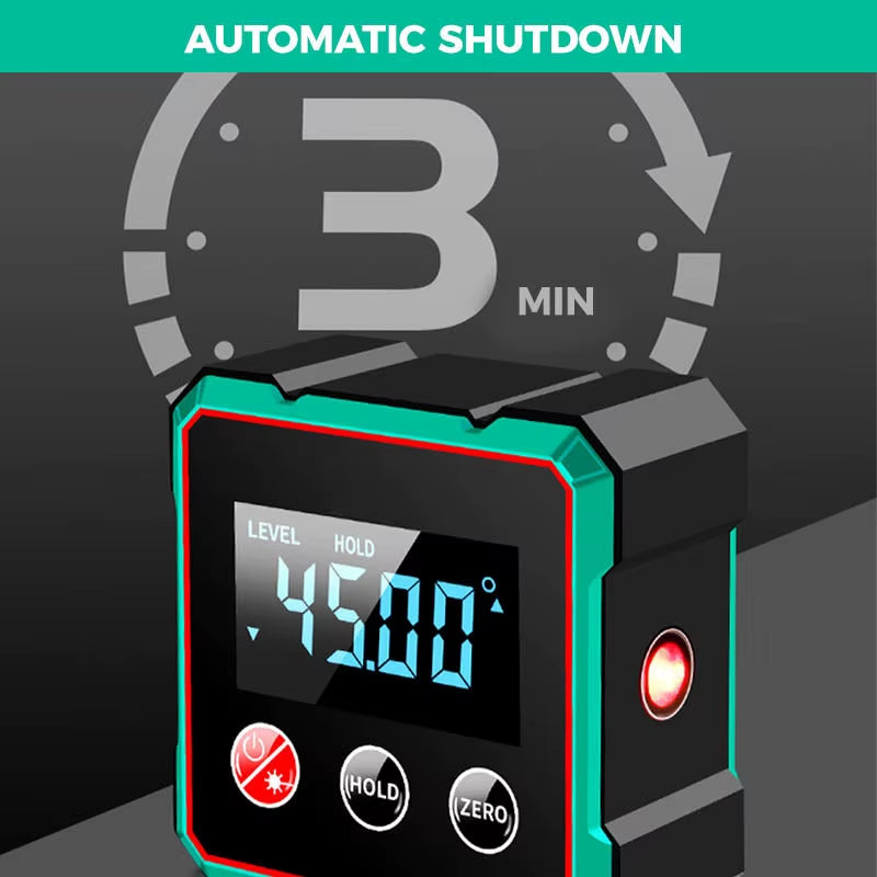 Magnetic Digital Angle Finder with Electronic Laser Gauge Protractor  TRENDSBUY!