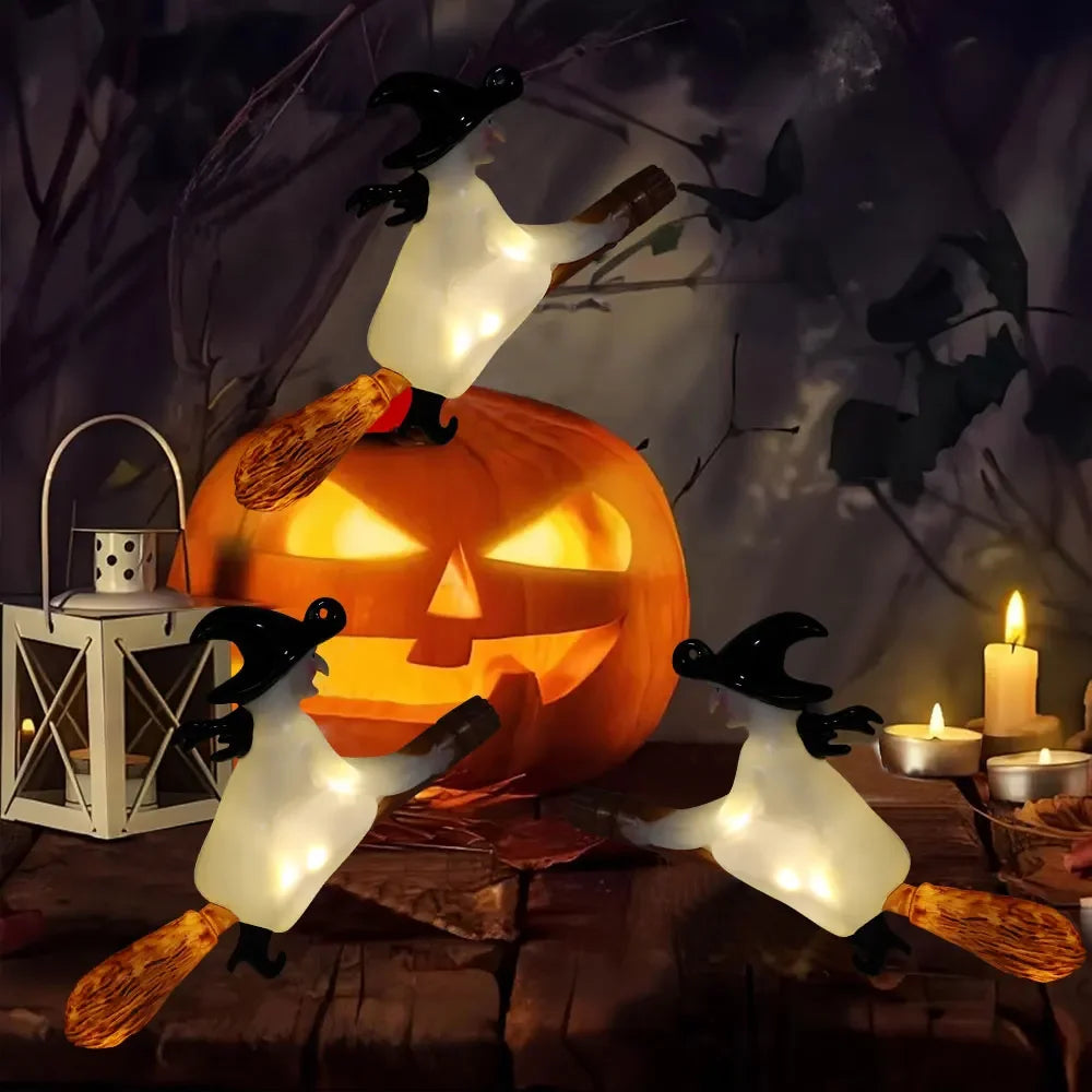 Floating Candles with Wand Halloween Decoration Trendsbuy!