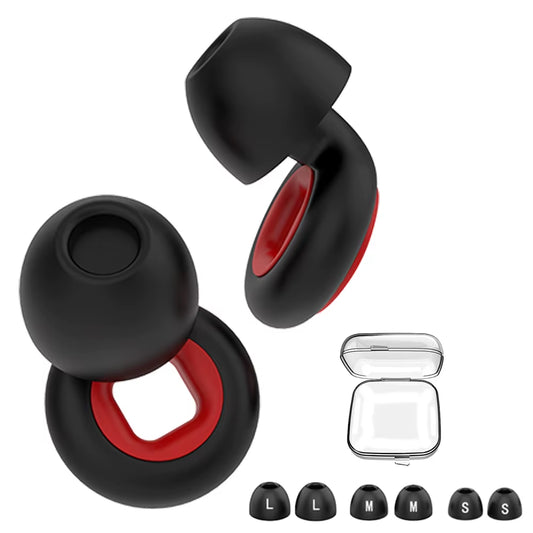 Shining Color Earplugs for Sleeping Noise Cancelling Silicone Hearing Protection Earplug for Work Travel Protetor Auricular TRENDSBUY!